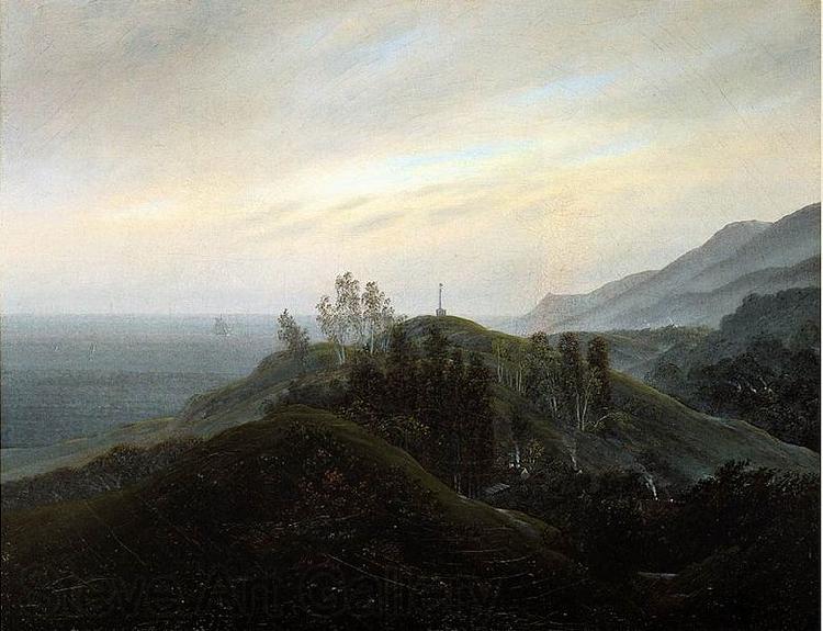 Caspar David Friedrich View of the Baltic by Friedrich Norge oil painting art